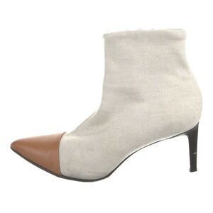rag & bone Cream and Tan Heeled Boots